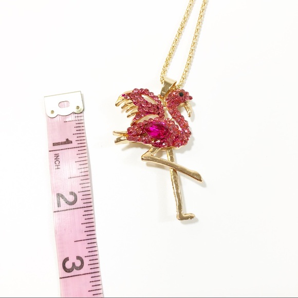 Pink Flamingo | Statement Necklace NWT - Picture 2 of 2